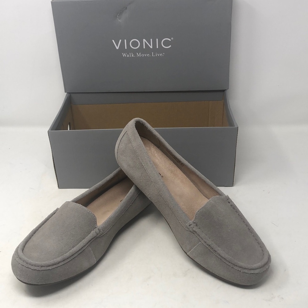 NIB Vionic Slate Gray Debbie Loafer